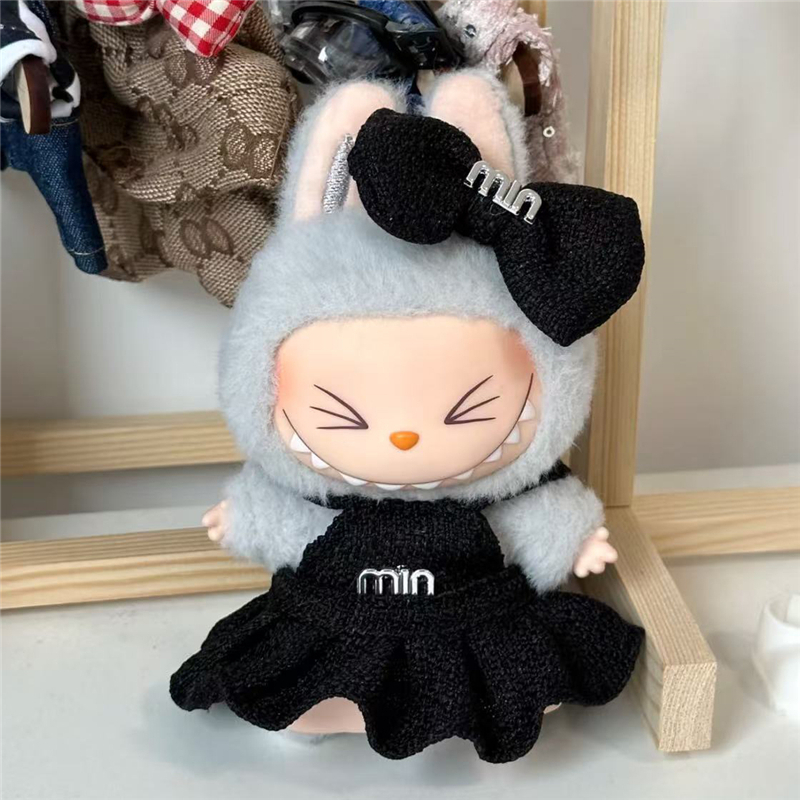 Baby Clothing - ラビュブドール用15～17cm、韓国KPOPスイートスタイルスカート、高級バッグ、靴、セット、衣装、服、逆三角形ドレス ﻿