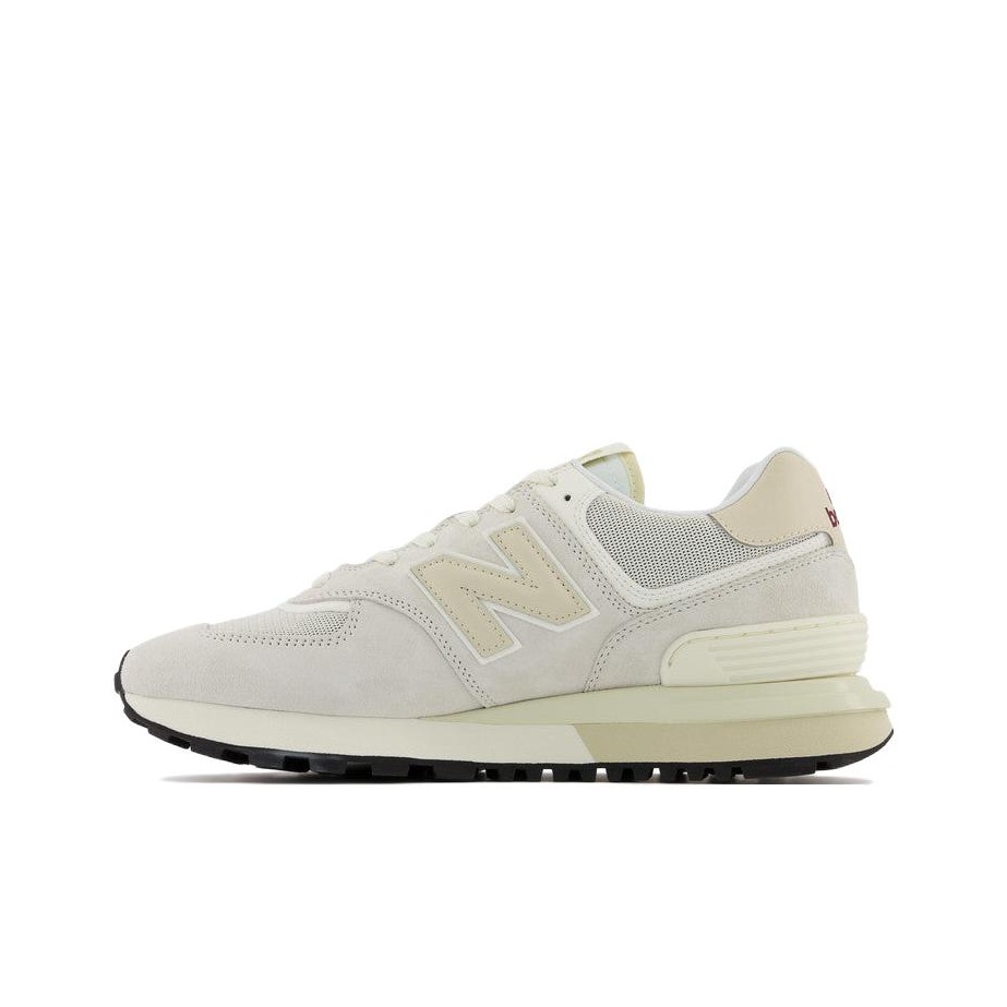 New Balance Shoes 574 - ニューバランス NB 574 テキスタイル、レザー、耐摩耗性、通気性、軽量、ローカットカジュアルランニングシューズ、ユニセックス U574LGE1