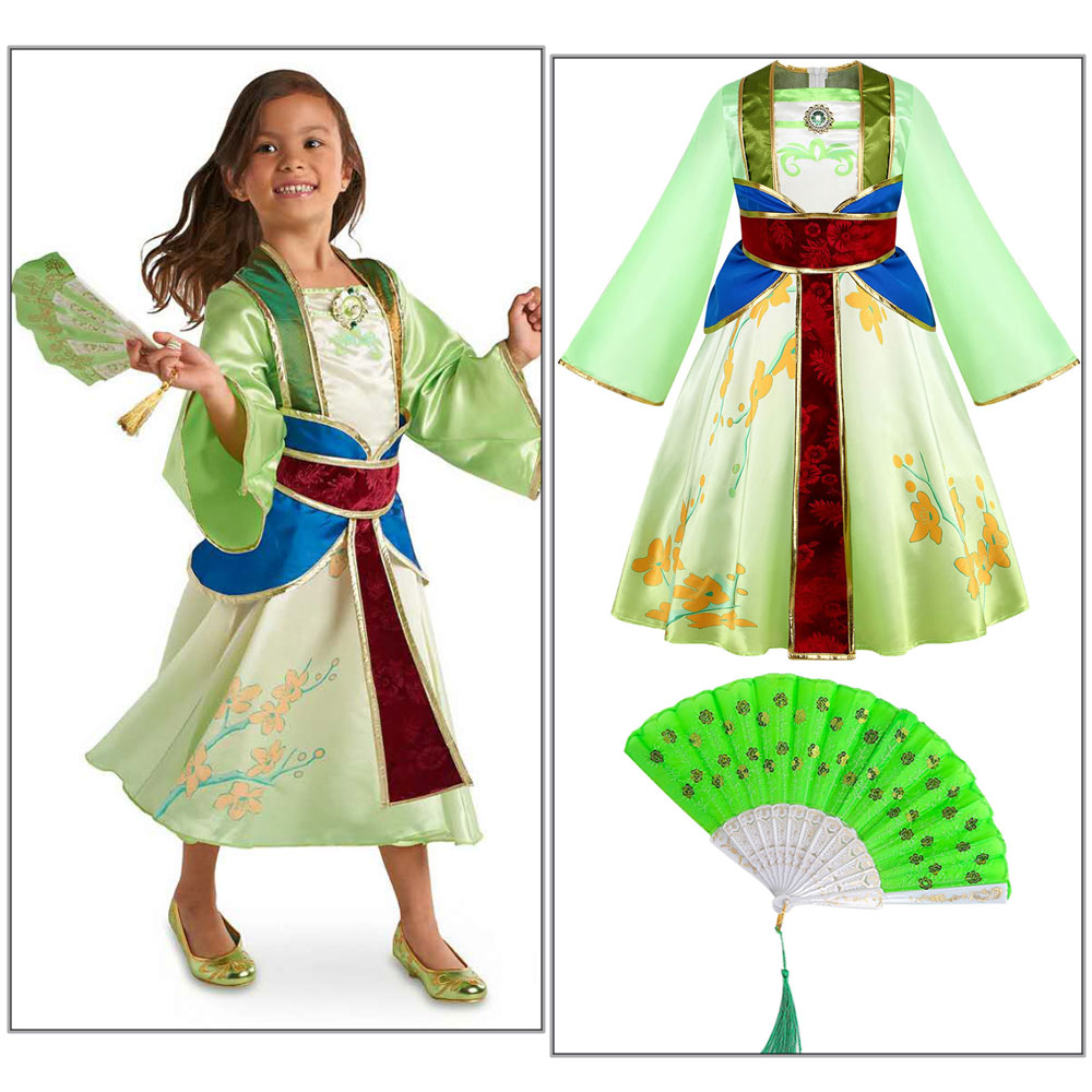 Baby Clothing Gifts - 2025年 女の子用妖精漢服 子供用冬用暖かい刺繍入り唐装ドレス ベビー キッズ 誕生日プレゼント