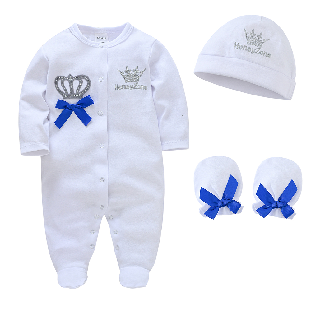 Baby Clothing Gender Neutral - 4 ピース/ロット白いベビー服セット男の子 Roupa De Bebes 女の赤ちゃん服無地ベビー服セットロンパース新生児綿