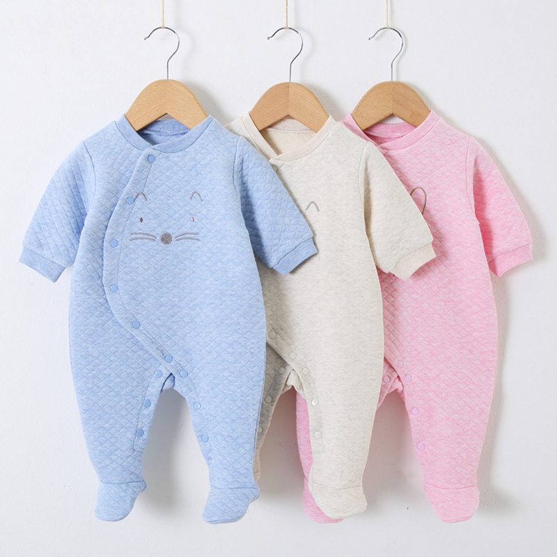 ベビーコットンロンパース服新生児長袖ユニセックスワンピースパ - Baby Clothing Gender Neutral のレビューと価格