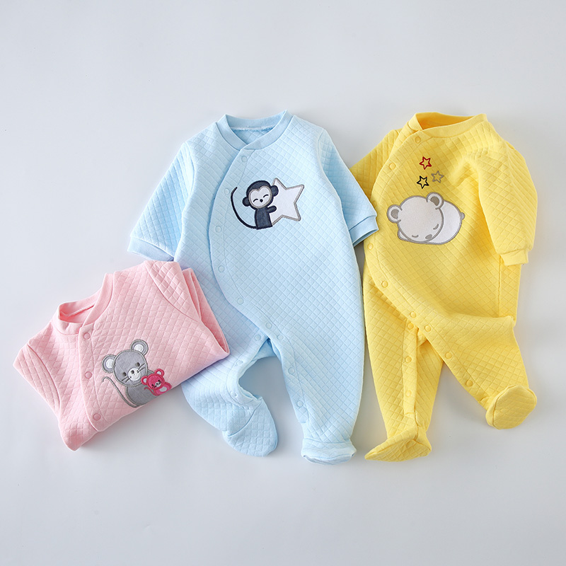 ベビーコットンロンパース服新生児長袖ユニセックスワンピースパ - Baby Clothing Gender Neutral のレビューと価格