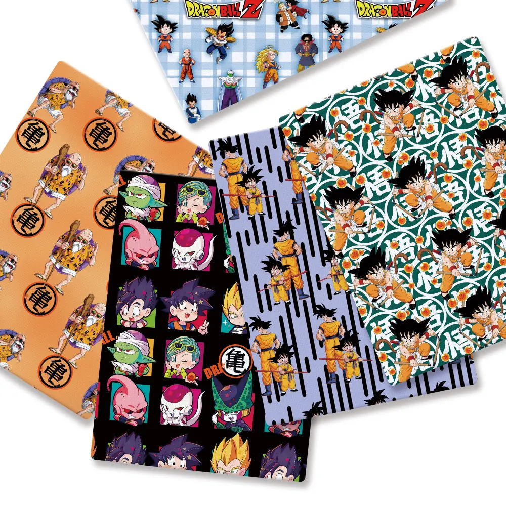 ドラゴンボールアニメ周辺機器生地 140*50 センチメート - Baby Clothing Quilt のレビューと価格