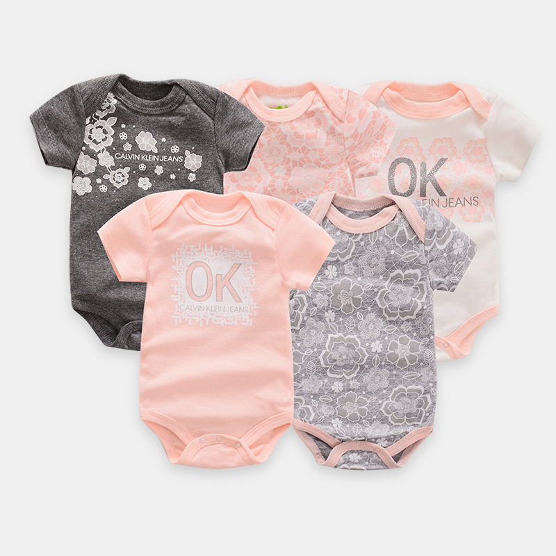 赤ちゃん用コットン半袖ボディスーツ,新生児服,男の子と女の子 - Baby Clothing Gender Neutral のレビューと価格