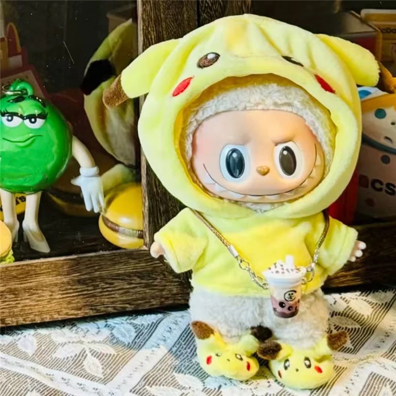 15～17cmのラビュブドール用、漫画風のかわいいピカチュウ - Baby Clothing のレビューと価格