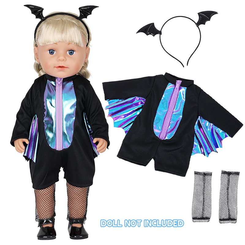 人形服セット 16-18インチのベビードール用 ハロウィン服 - Baby Clothing のレビューと価格