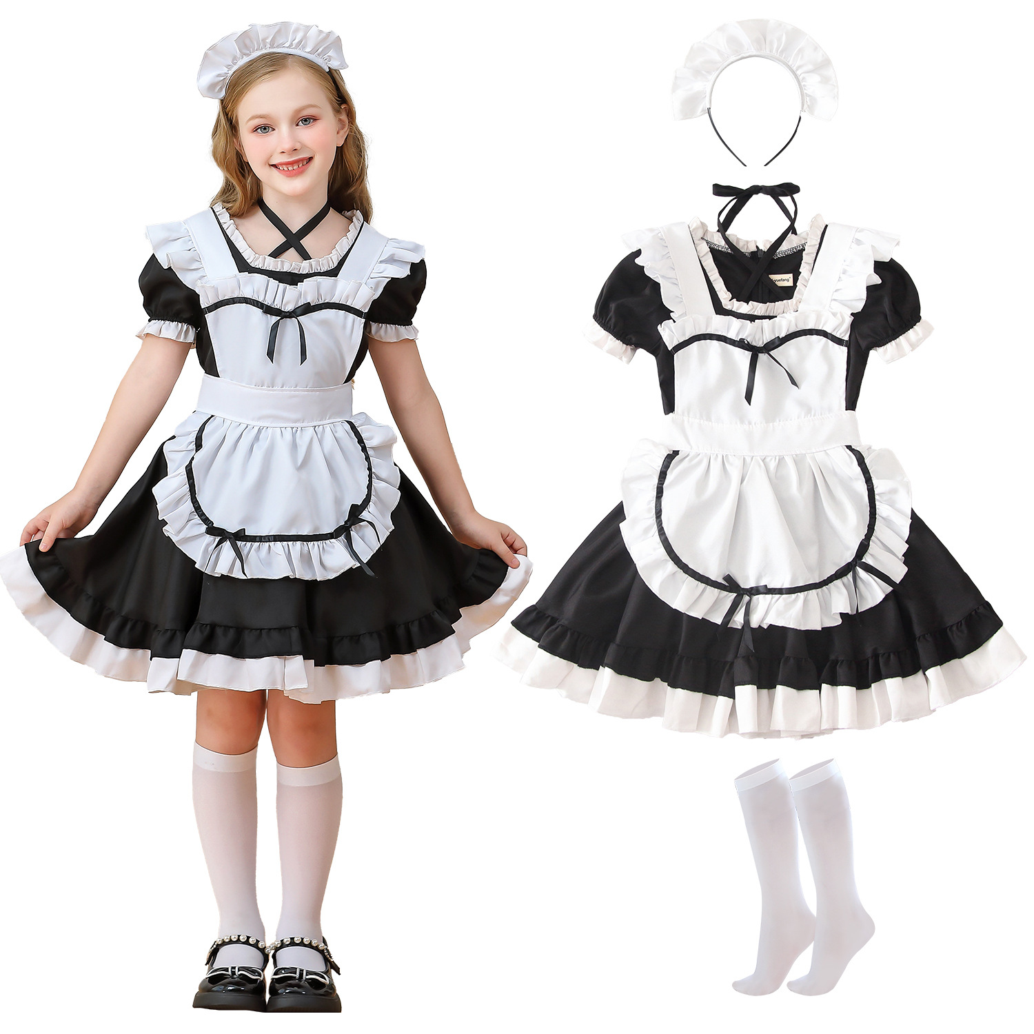 メイドコスプレロリータ衣装ドレス女の子のための日本アニメーシ - Baby Clothing Sizes のレビューと価格