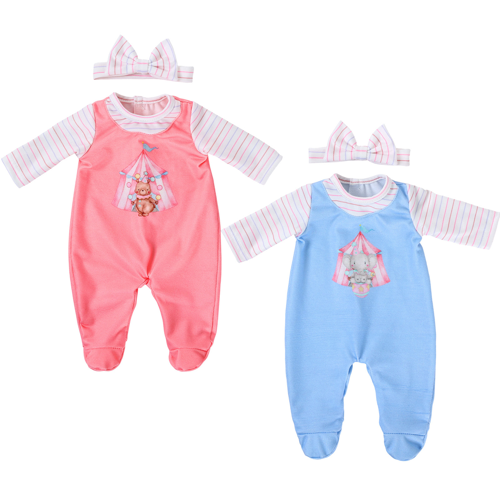 人形の服 16-18 インチ 40-45 センチメートルベビ - Baby Clothing のレビューと価格