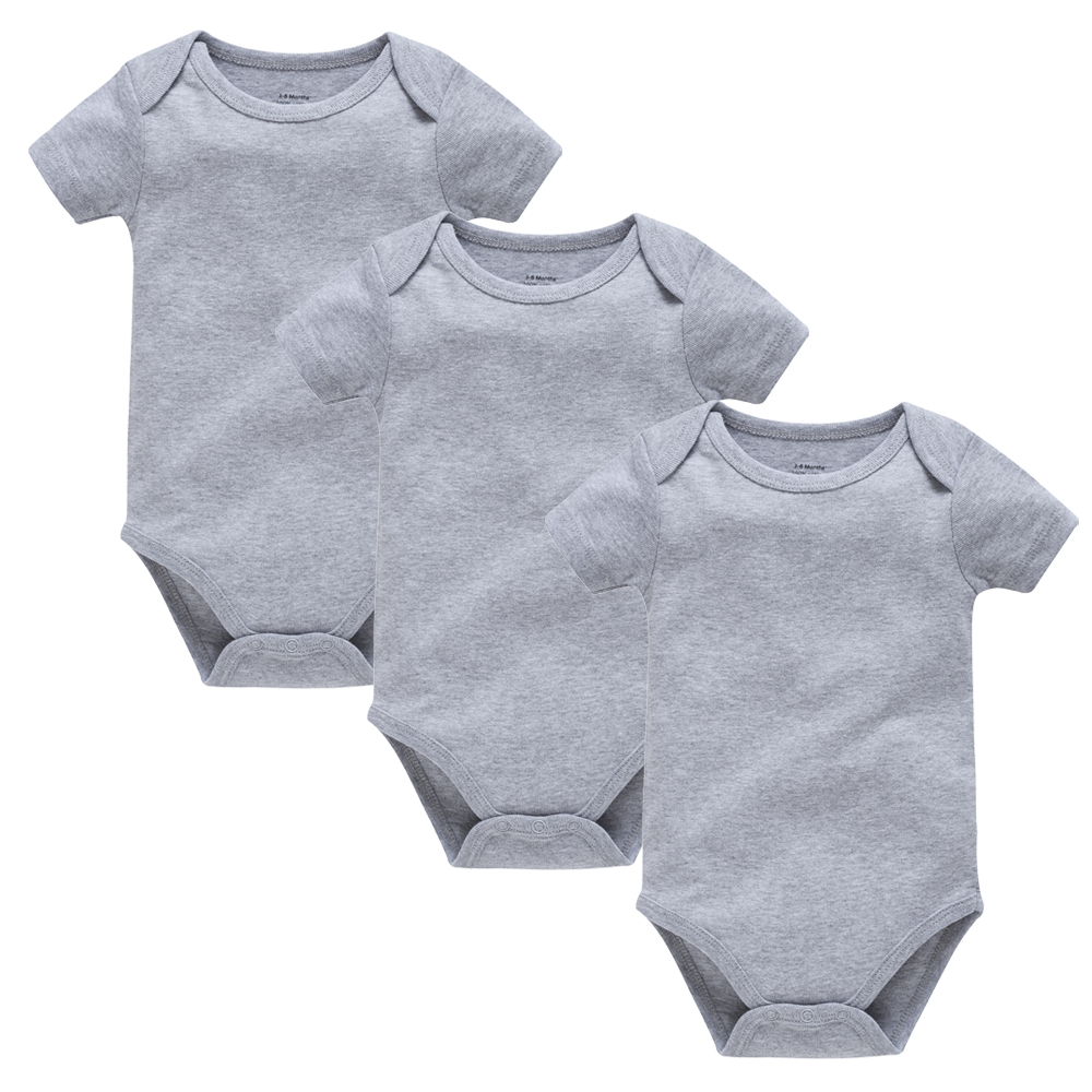 Kavkas 3 個 5 個赤ちゃん男の子女の子服固体白半袖 - Baby Clothing Gender Neutral のレビューと価格
