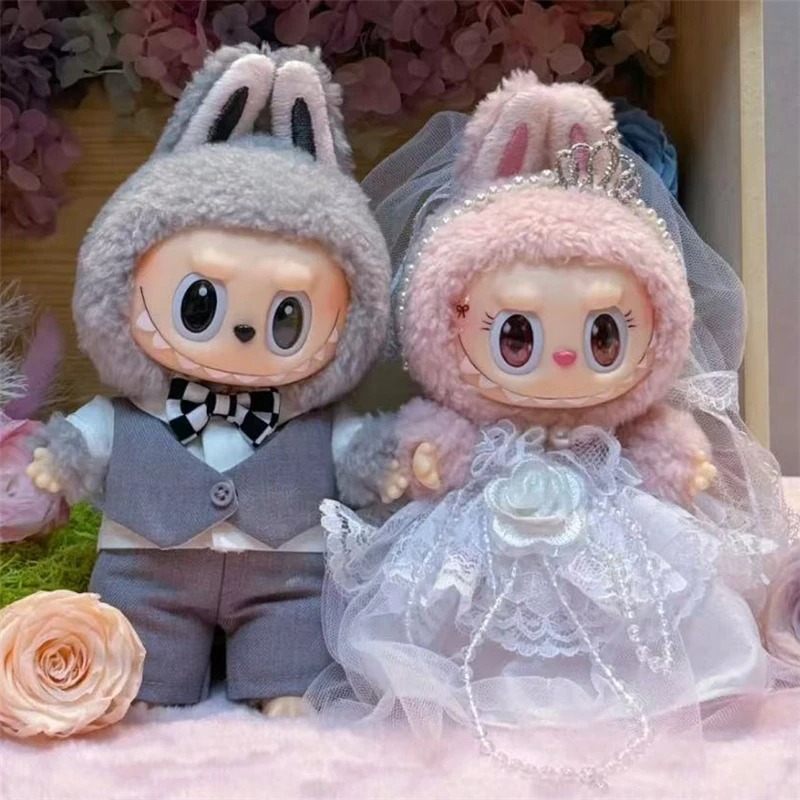 15 17 センチメートルラビュブ人形結婚式恋人ドレス衣装服 - Baby Clothing Accessories のレビューと価格