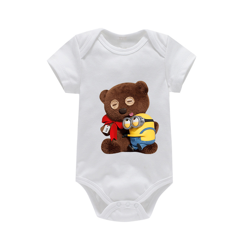 Minionses ベビージャンプスーツ少年少女新生児綿ホー - Baby Clothing Gender Neutral のレビューと価格