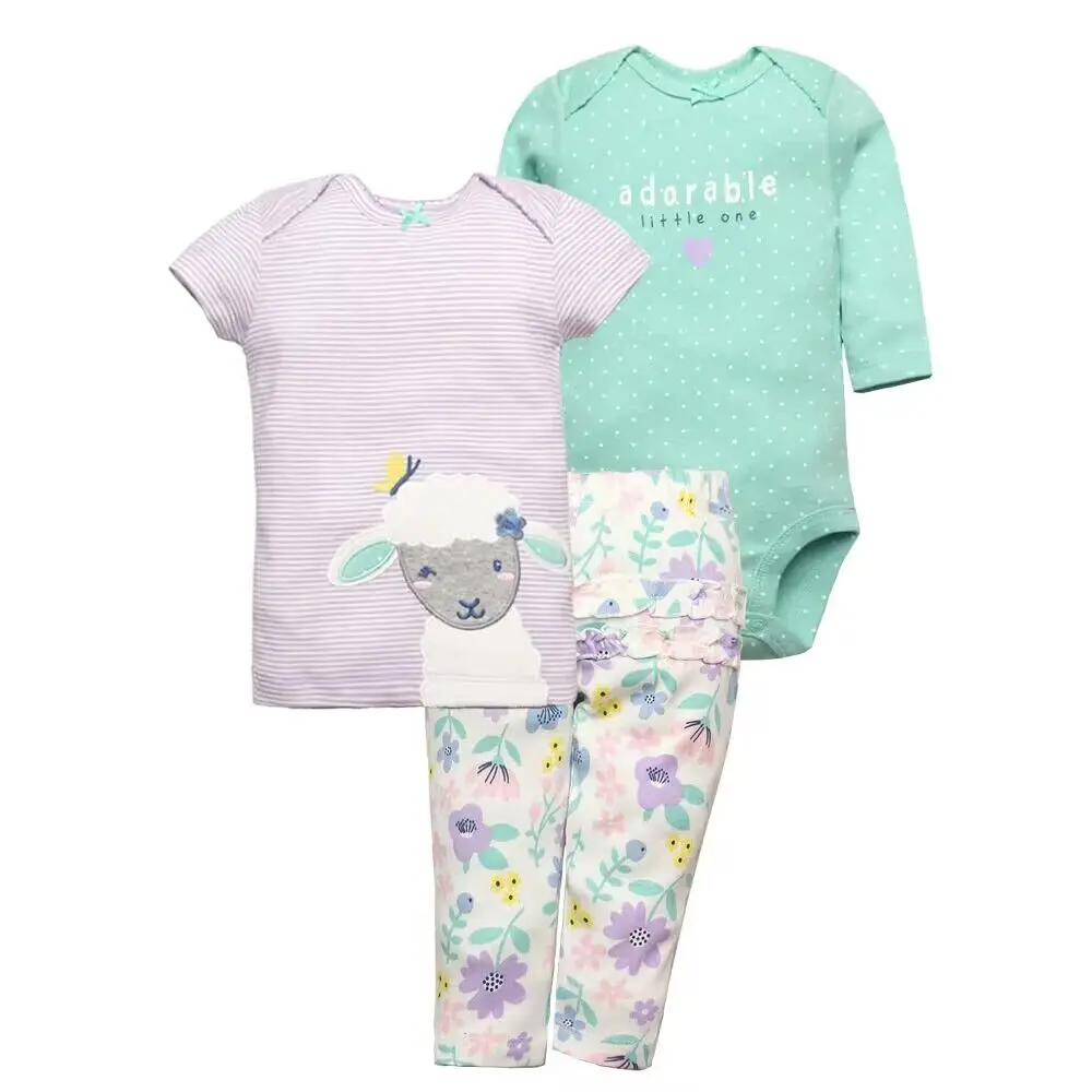 新しいファッション赤ちゃん男の子服セット綿 100% 女の赤 - Baby Clothing Gender Neutral のレビューと価格