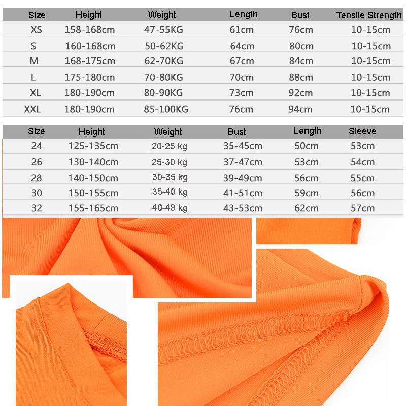 男性女性キッズ子供少年少女圧縮ランニングロングベース Tシャ - Baby Clothing Sizes のレビューと価格