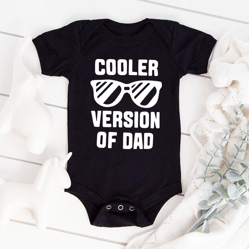 赤ちゃんのクルーネックロンパース,レタリングサングラス,楽し - Baby Clothing Gender Neutral のレビューと価格