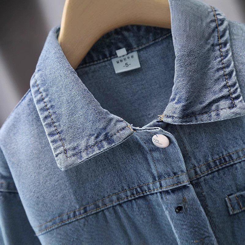かわいいスタイルベビー子供デニムジャケット恐竜子供のための少 - Baby Clothing のレビューと価格