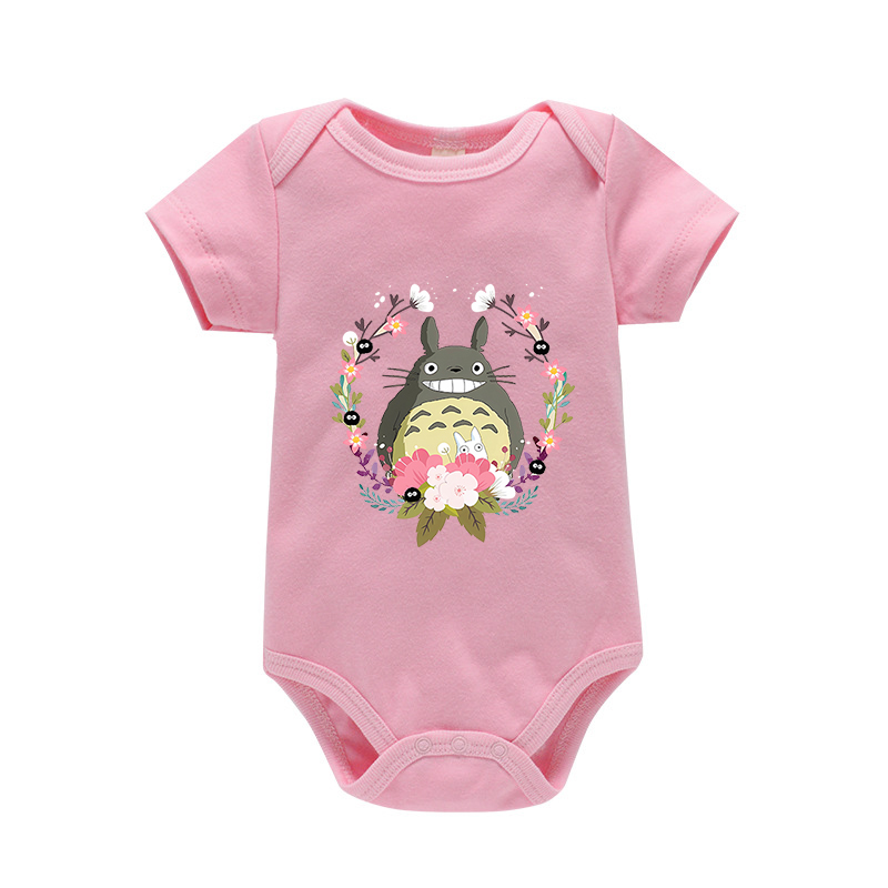 トトロベビーボディスーツ服新生児少年少女アニメかわいい服ジャ - Baby Clothing Gender Neutral のレビューと価格