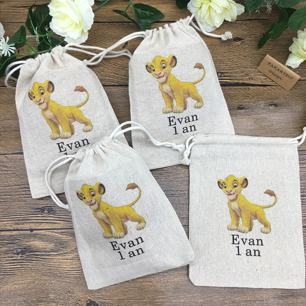 ライオンの誕生日プレゼント用のパーソナライズされたバッグ,赤 - Baby Clothing Gifts のレビューと価格
