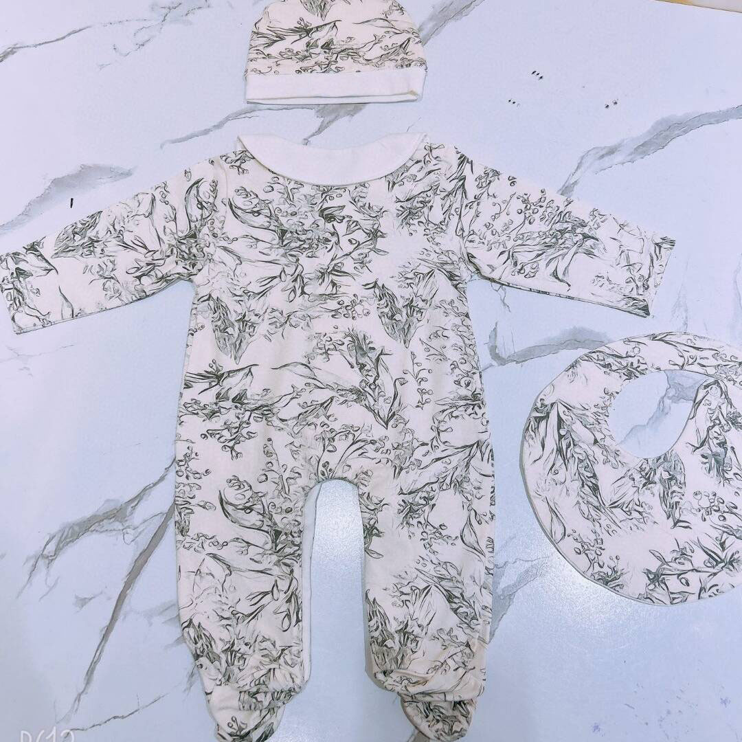 2024年新作デザインベビー服 新生児用純綿ジャンプスーツ  - Baby Clothing Outlet のレビューと価格