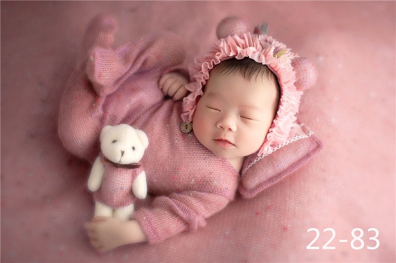 新生児の写真撮影の小道具新生児少年少女ロンパース帽子ベビーロ - Baby Clothing Accessories のレビューと価格