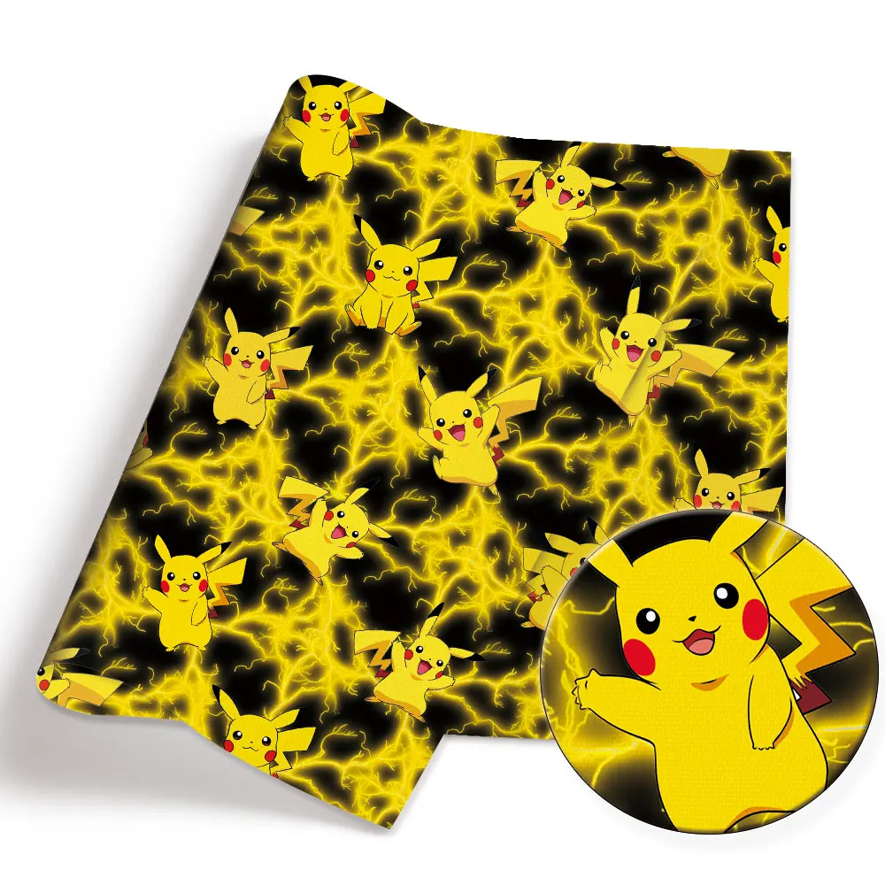 子供のためのポケモン漫画プリント生地,手作りの縫製,パッチワ - Baby Clothing Quilt のレビューと価格