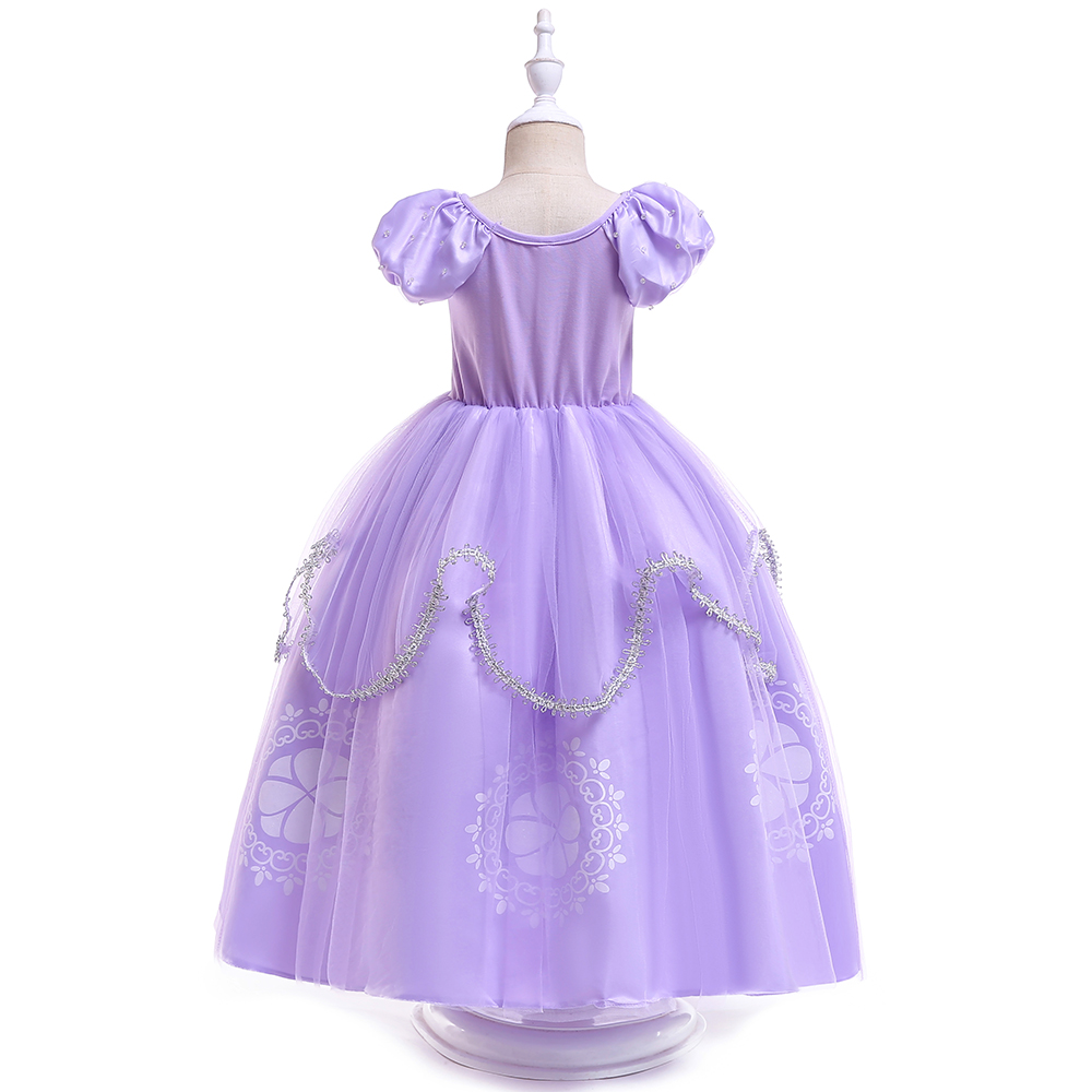夏ソフィー女の子ドレス子供の日のパフォーマンス誕生日プリンセ - Baby Clothing Sizes のレビューと価格