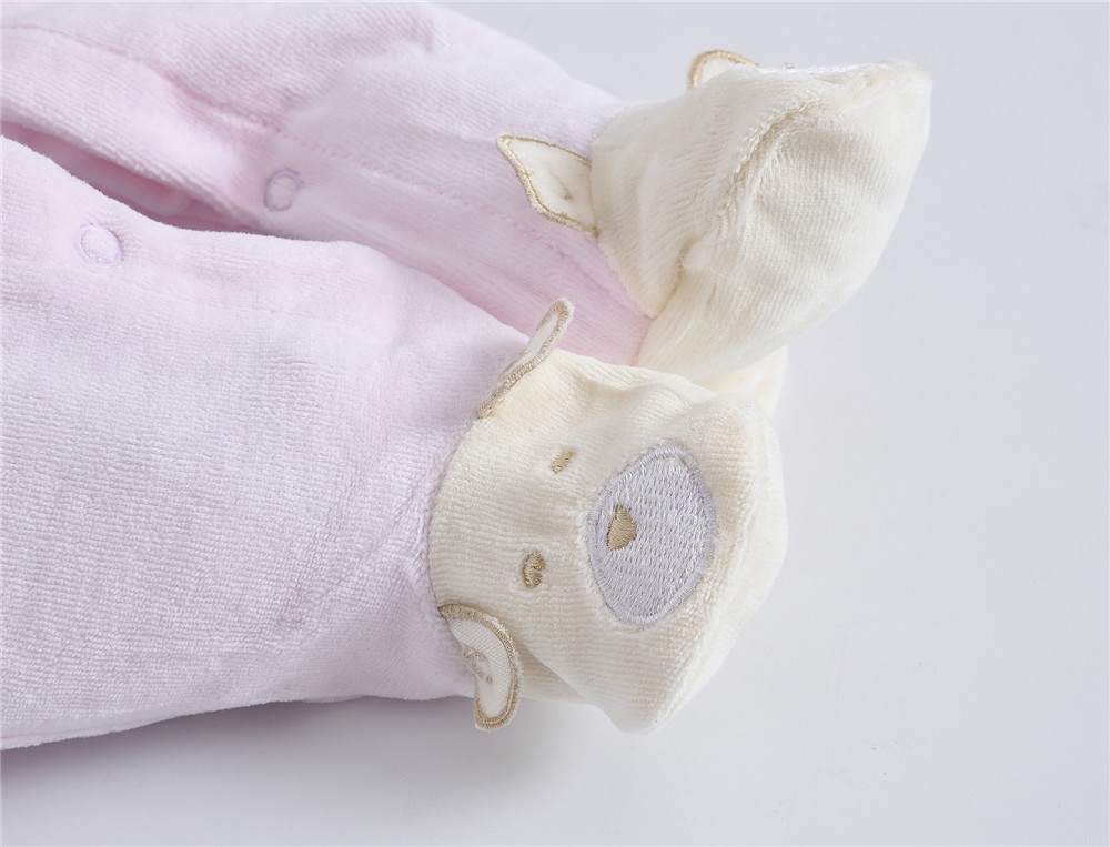 Kavkas 女の赤ちゃん服長袖綿冬暖かいロンパースクマ固体 - Baby Clothing Gender Neutral のレビューと価格