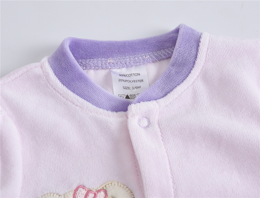 Kavkas 女の赤ちゃん服長袖綿冬暖かいロンパースクマ固体 - Baby Clothing Gender Neutral のレビューと価格