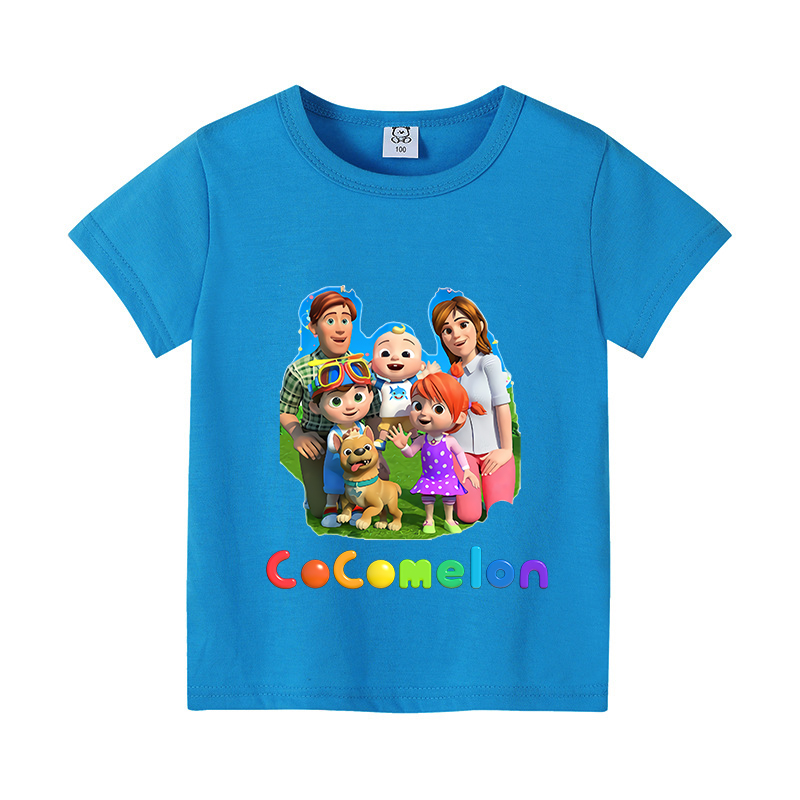 ココメロンズベビー Tシャツアニメ綿半袖シャツ男の子女の子夏 - Baby Clothing のレビューと価格