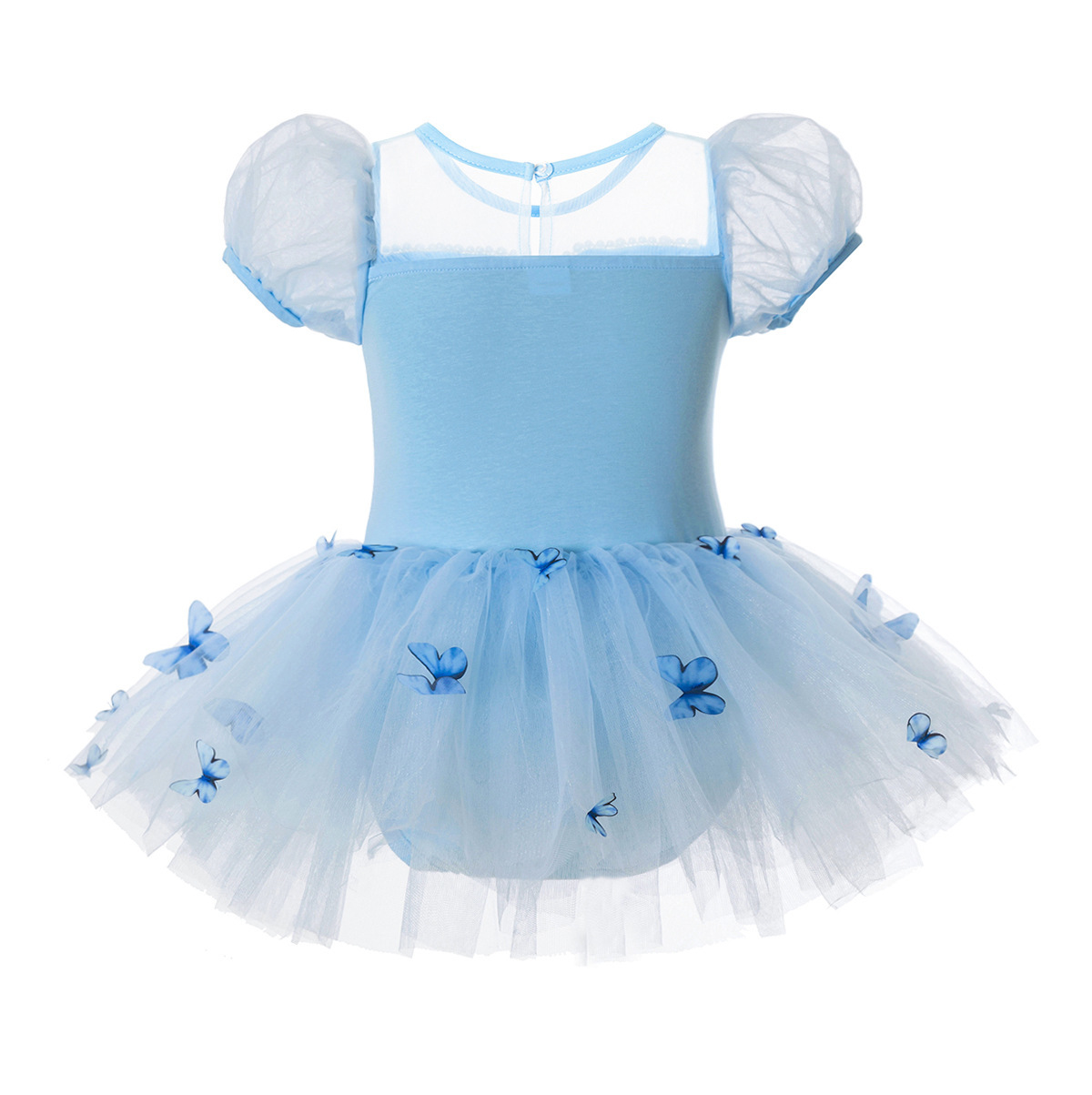 シンデレラダンスドレス女の子蝶アップリケスパンコールプリンセ - Baby Clothing Sizes のレビューと価格