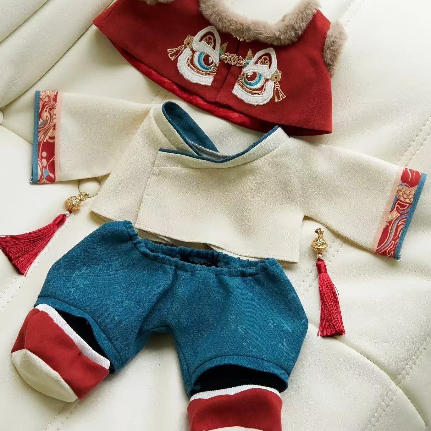 40cm人形 新年の服装、中国古代スタイル、座り姿が楽しめる - Baby Clothing のレビューと価格