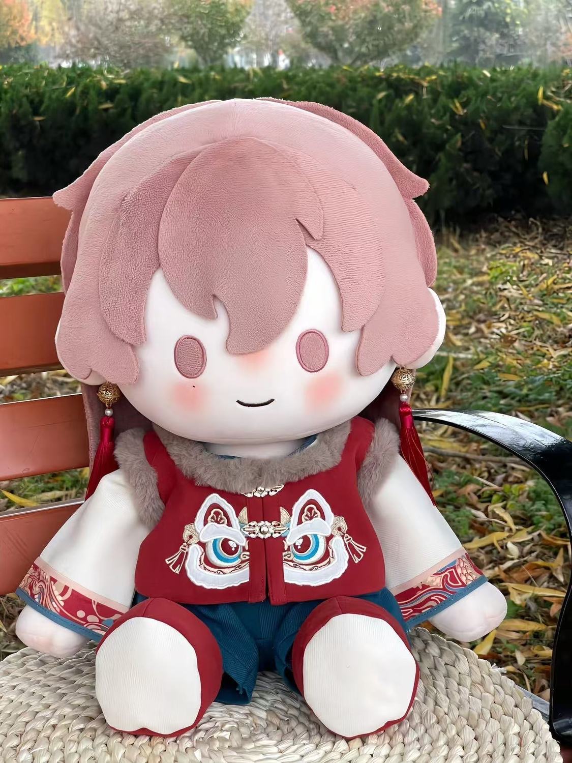 40cm人形 新年の服装、中国古代スタイル、座り姿が楽しめる - Baby Clothing のレビューと価格