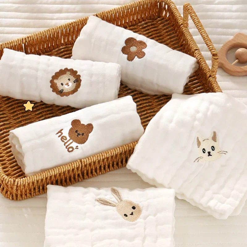 赤ちゃん用コットン刺embroideryハンカチ,ソフトバー - Baby Clothing Wash のレビューと価格